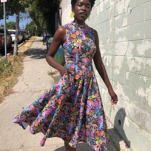 Nooworks Dahlia Magical Mushroom Dress New With Tags Size MEDIUM